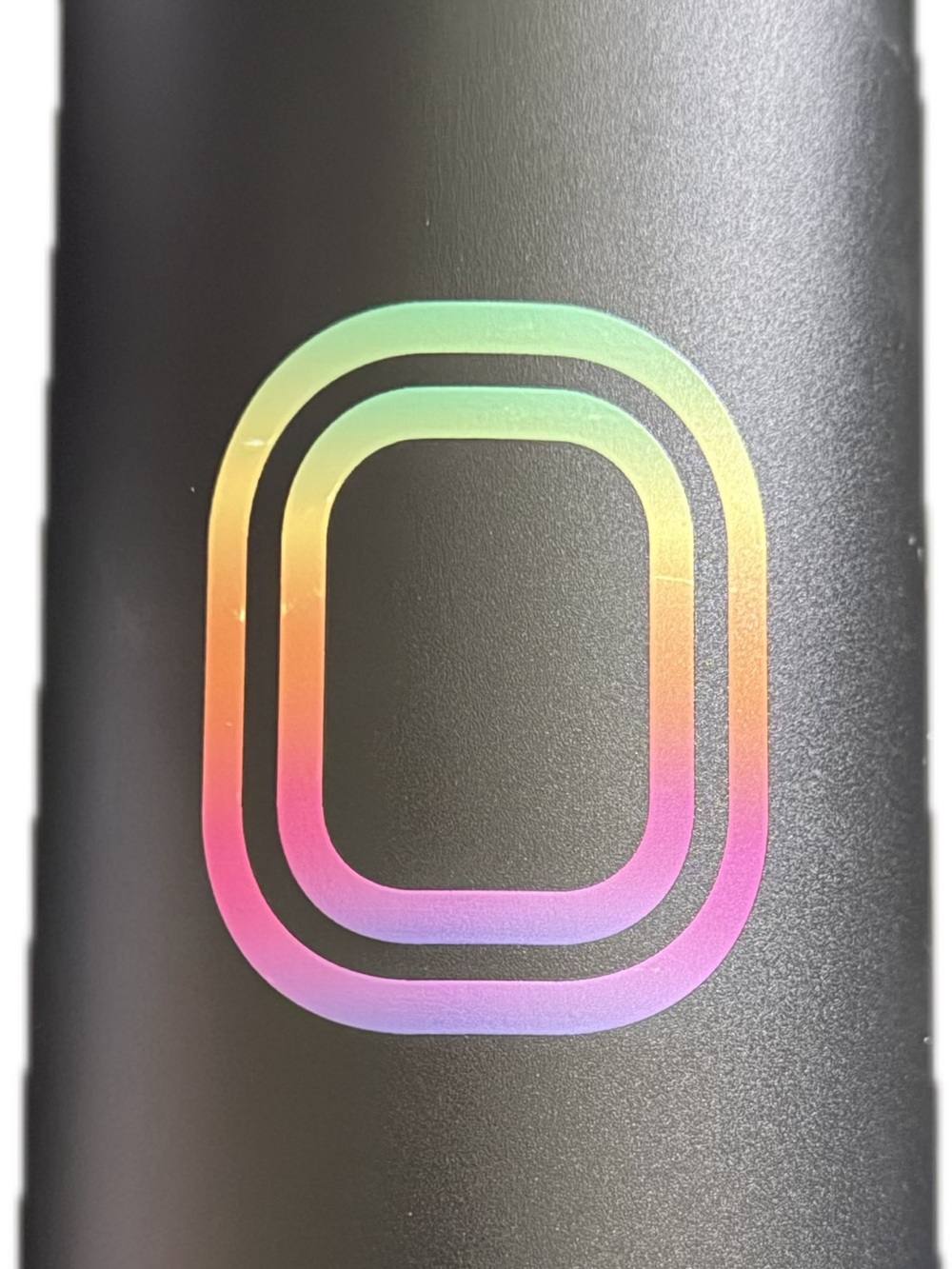 Instagram Viral PEGASUS Black Circular Insulated Bottle Lid Graphic